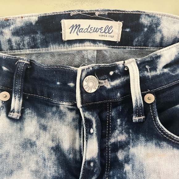 Madewell Bleached Out, Tye-dyed Jeans - Picture 3 of 6